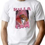 Killa Cam Camron Bootleg Tee Graphic Bootleg Graphic T-Shirt - White
