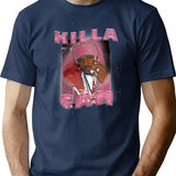 Killa Cam Camron Bootleg Tee Graphic Bootleg Graphic T-Shirt - Navy