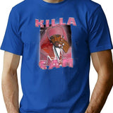 Killa Cam Camron Bootleg Tee Graphic Bootleg Graphic T-Shirt - Blue