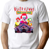 Killer Klowns From Outer Space Crazy House T-Shirt - White