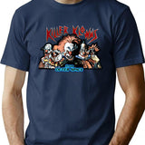 Killer Klowns From Outerspace T-Shirt for Men & Women, T-Shirts Graphic Tee - Navy
