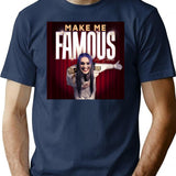 Kim Draculas Smile Bootleg Graphic T-Shirt - Navy