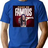 Kim Draculas Smile Bootleg Graphic T-Shirt - Blue