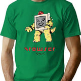 King Of Computers... Browser T-Shirt - Retro Graphic Tee for Men & Women - Green