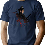 Kingdom T-Shirt for Men & Women, T-Shirts Graphic Tee - Navy