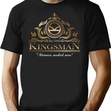 Kingsman Emblem T-Shirt for Men & Women, T-Shirts Graphic Tee - Black