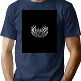 Kiriaka-Bootleg-Logo Bootleg Graphic T-Shirt - Navy