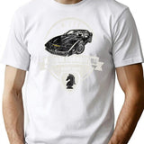 Knight Industries Kitt Since 1982 Worn Dks T-Shirt for Men & Women, T-Shirts Graphic Tee - White