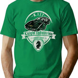 Knight Industries Kitt Since 1982 Worn Dks T-Shirt for Men & Women, T-Shirts Graphic Tee - Green