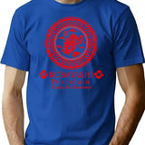 Kobayashi Porcelain Usual Suspects T-Shirt for Men & Women, T-Shirts Graphic Tee - Blue