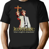 Kolchak The Night Stalker Worn T-Shirt for Men & Women, T-Shirts Graphic Tee - Black