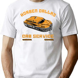 Korben Dallas Cab Service T-Shirt for Men & Women, T-Shirts Graphic Tee - White