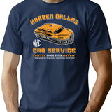 Korben Dallas Cab Service T-Shirt for Men & Women, T-Shirts Graphic Tee - Navy