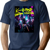 Kpop Demon Hunters Classic T-Shirt for Men & Women, T-Shirts Graphic Tee - Navy