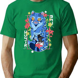 Kpop Demon Hunters Cute T-Shirt for Men & Women, T-Shirts Graphic Tee - Green