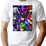 Kpop Demon Hunters Full Cast Fanart T-Shirt for Men & Women, T-Shirts Graphic Tee - White