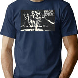 Kpop Demon Hunters Huntrix Black Poster T-Shirt for Men & Women, T-Shirts Graphic Tee - Navy