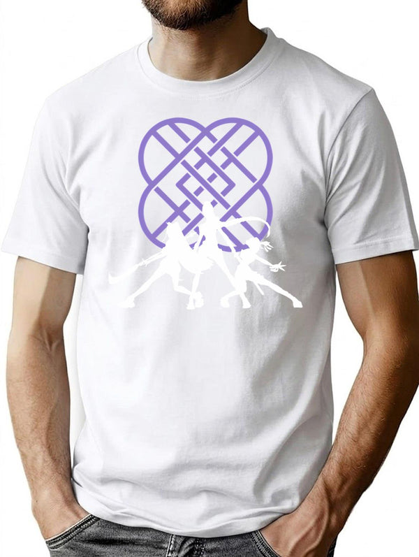 Kpop Demon Hunters Huntrix (2) T-Shirt for Men & Women, T-Shirts Graphic Tee - White