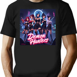 Kpop Demon Hunters Rumikpop Demon Huntersk-Pop Demon Hunters Supernatural (2) T-Shirt for Men & Women, T-Shirts Graphic Tee - Black