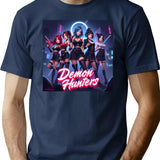 Kpop Demon Hunters Rumikpop Demon Huntersk-Pop Demon Hunters Supernatural (2) T-Shirt for Men & Women, T-Shirts Graphic Tee - Navy