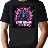 Kpop Demon Hunters Rumikpop Demon Huntersk-Pop Demon Hunters Supernatural T-Shirt for Men & Women, T-Shirts Graphic Tee - Black