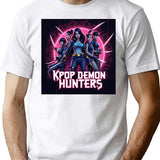 Kpop Demon Hunters Rumikpop Demon Huntersk-Pop Demon Hunters Supernatural T-Shirt for Men & Women, T-Shirts Graphic Tee - White