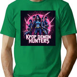 Kpop Demon Hunters Rumikpop Demon Huntersk-Pop Demon Hunters Supernatural T-Shirt for Men & Women, T-Shirts Graphic Tee - Green