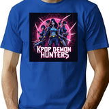 Kpop Demon Hunters Rumikpop Demon Huntersk-Pop Demon Hunters Supernatural T-Shirt for Men & Women, T-Shirts Graphic Tee - Blue
