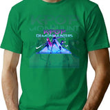 Kpop Demon Hunters Sticker T-Shirt for Men & Women, T-Shirts Graphic Tee - Green