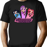 Kpop Demon Hunters X Power Girls T-Shirt for Men & Women, T-Shirts Graphic Tee - Black