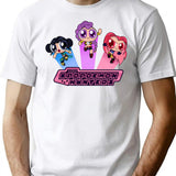 Kpop Demon Hunters X Power Girls T-Shirt for Men & Women, T-Shirts Graphic Tee - White