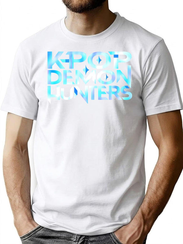 Kpop Demon Hunters (12) T-Shirt for Men & Women, T-Shirts Graphic Tee - White
