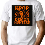 Kpop Demon Hunters (13) T-Shirt for Men & Women, T-Shirts Graphic Tee - White
