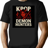 Kpop Demon Hunters (14) T-Shirt for Men & Women, T-Shirts Graphic Tee - Black
