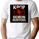 Kpop Demon Hunters (14) T-Shirt for Men & Women, T-Shirts Graphic Tee - White