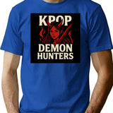Kpop Demon Hunters (14) T-Shirt for Men & Women, T-Shirts Graphic Tee - Blue
