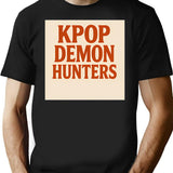 Kpop Demon Hunters (15) T-Shirt for Men & Women, T-Shirts Graphic Tee - Black