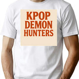 Kpop Demon Hunters (15) T-Shirt for Men & Women, T-Shirts Graphic Tee - White