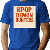 Kpop Demon Hunters (15) T-Shirt for Men & Women, T-Shirts Graphic Tee - Blue