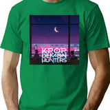 Kpop Demon Hunters (17) T-Shirt for Men & Women, T-Shirts Graphic Tee - Green