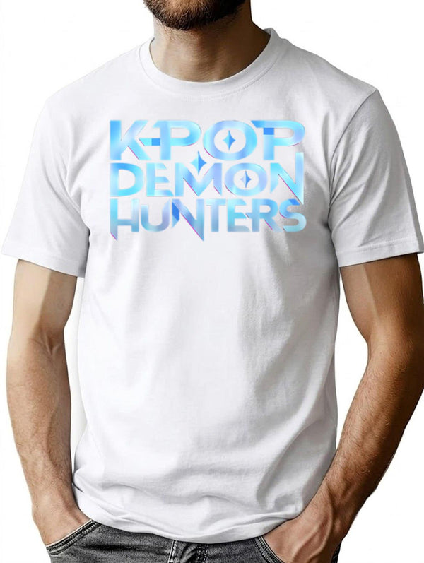 Kpop Demon Hunters (20) T-Shirt for Men & Women, T-Shirts Graphic Tee - White