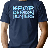Kpop Demon Hunters (20) T-Shirt for Men & Women, T-Shirts Graphic Tee - Navy