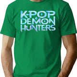 Kpop Demon Hunters (20) T-Shirt for Men & Women, T-Shirts Graphic Tee - Green