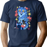 Kpop Demon Hunters (5) T-Shirt for Men & Women, T-Shirts Graphic Tee - Navy