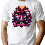 Kpop Demon Hunters (8) T-Shirt for Men & Women, T-Shirts Graphic Tee - White