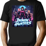 Kpop Demon Huntersdemon Hunterskpop Demon Hunters Rumikpop Demon Huntersk-Pop Demon Hunters Supernatural T-Shirt for Men & Women, T-Shirts Graphic Tee - Black