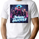 Kpop Demon Huntersdemon Hunterskpop Demon Hunters Rumikpop Demon Huntersk-Pop Demon Hunters Supernatural T-Shirt for Men & Women, T-Shirts Graphic Tee - White