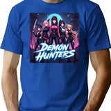 Kpop Demon Huntersdemon Hunterskpop Demon Hunters Rumikpop Demon Huntersk-Pop Demon Hunters Supernatural T-Shirt for Men & Women, T-Shirts Graphic Tee - Blue