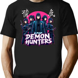 Kpop Demon Huntersk-Pop Demon Hunters Supernatural Idol Warriors Art Print - Unique K-Pop Fantasy Desig T-Shirt for Men & Women, T-Shirts Graphic Tee - Black