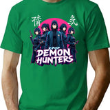 Kpop Demon Huntersk-Pop Demon Hunters Supernatural Idol Warriors Art Print - Unique K-Pop Fantasy Desig T-Shirt for Men & Women, T-Shirts Graphic Tee - Green